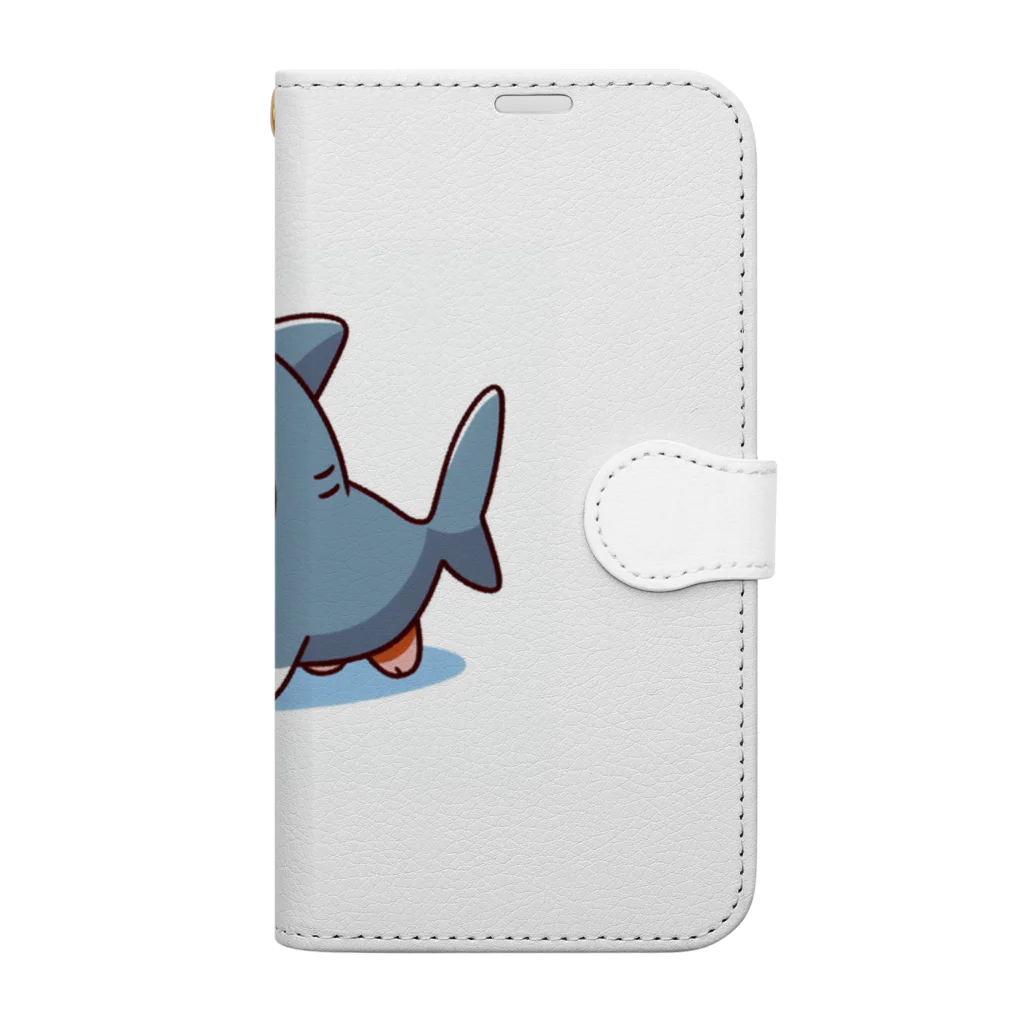 Surpassのねこサメ Book-Style Smartphone Case