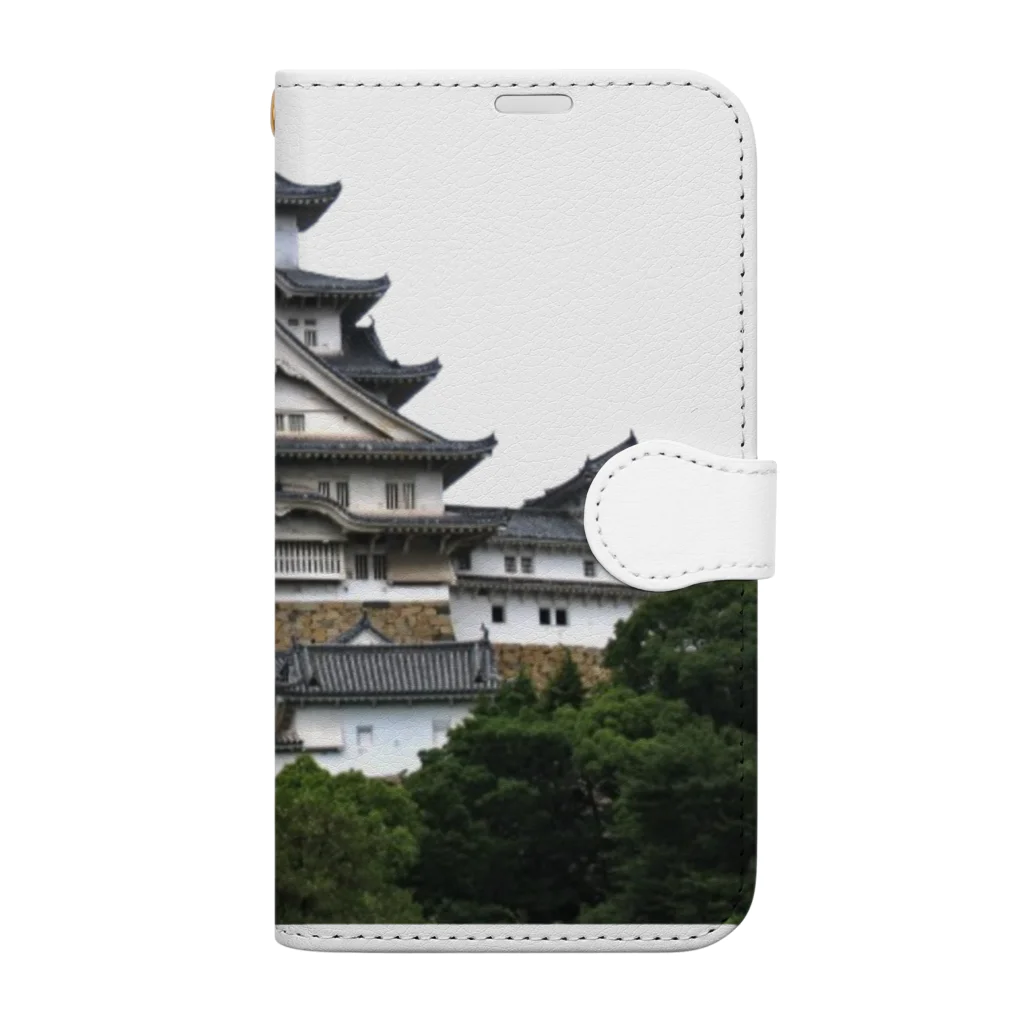 minaminokojimaの姫路城 Book-Style Smartphone Case