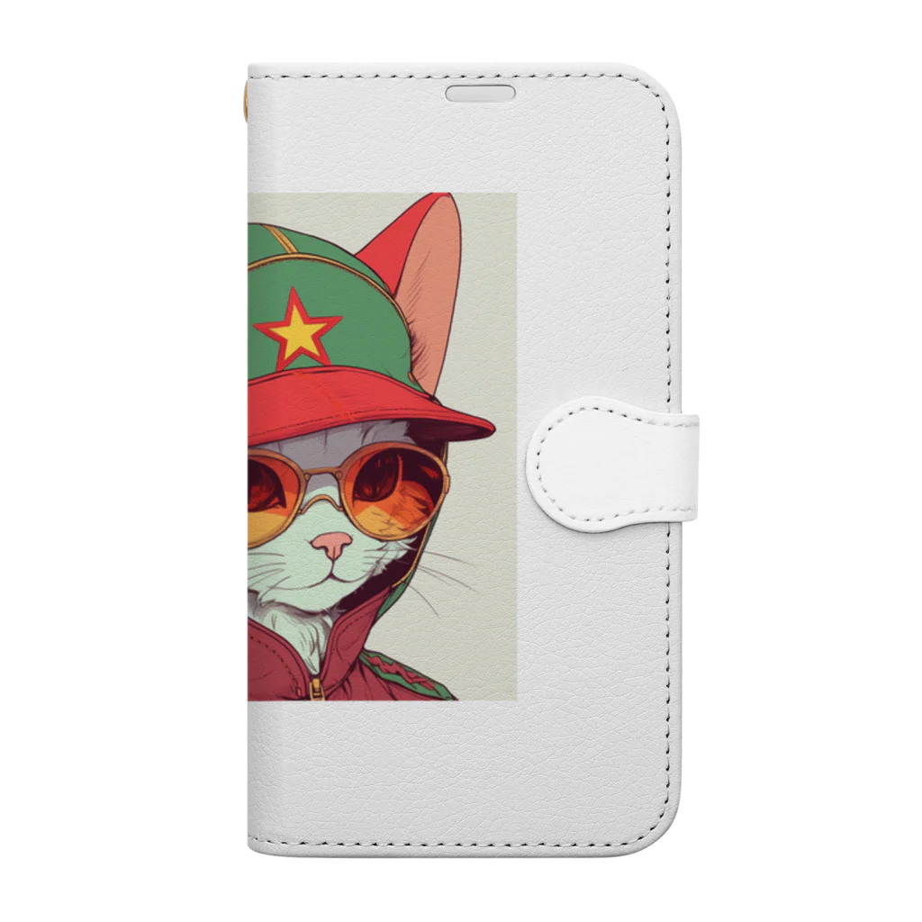 ChatAPのベトナム猫 Book-Style Smartphone Case