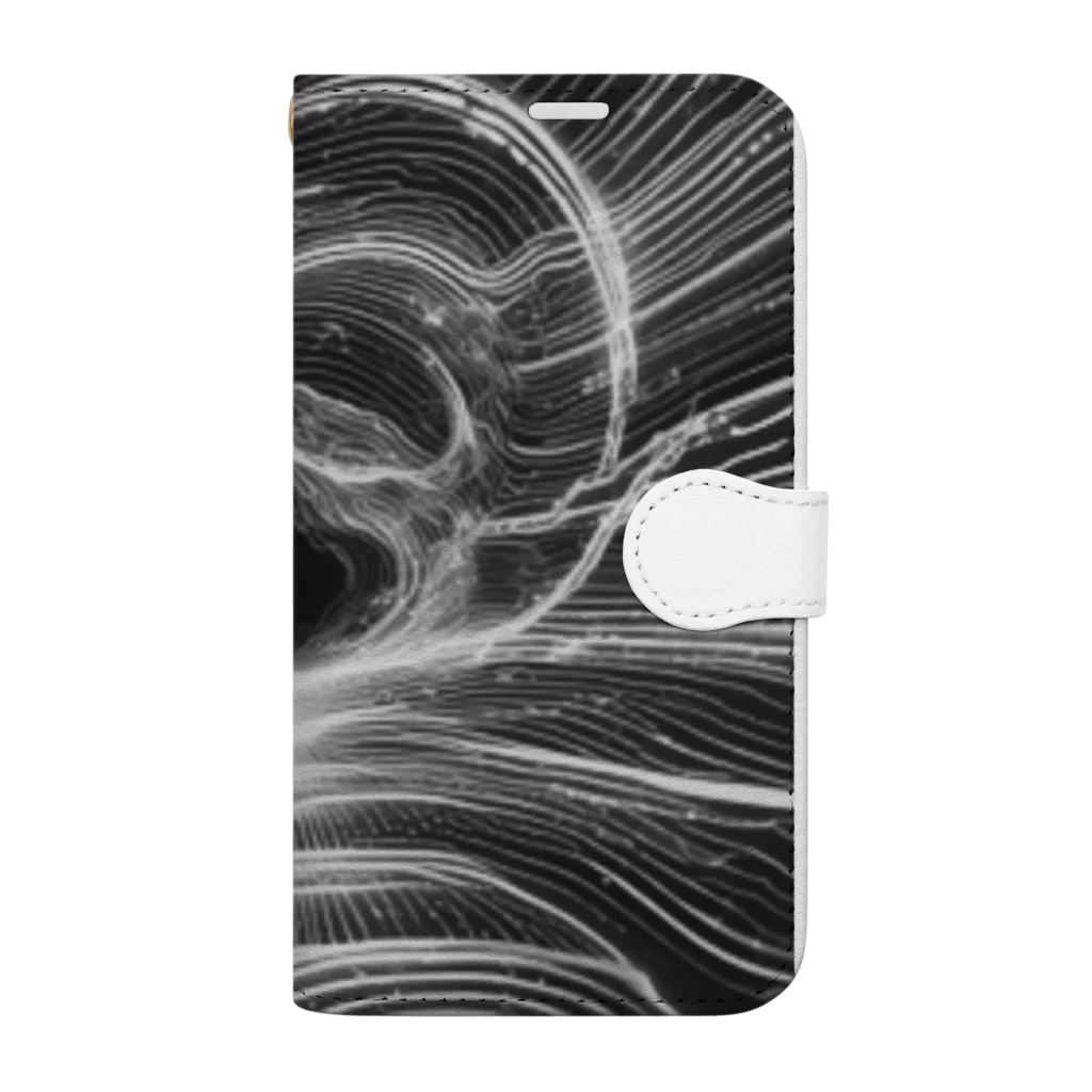 ニュートラルノードの✨ cosmic void✨ Book-Style Smartphone Case