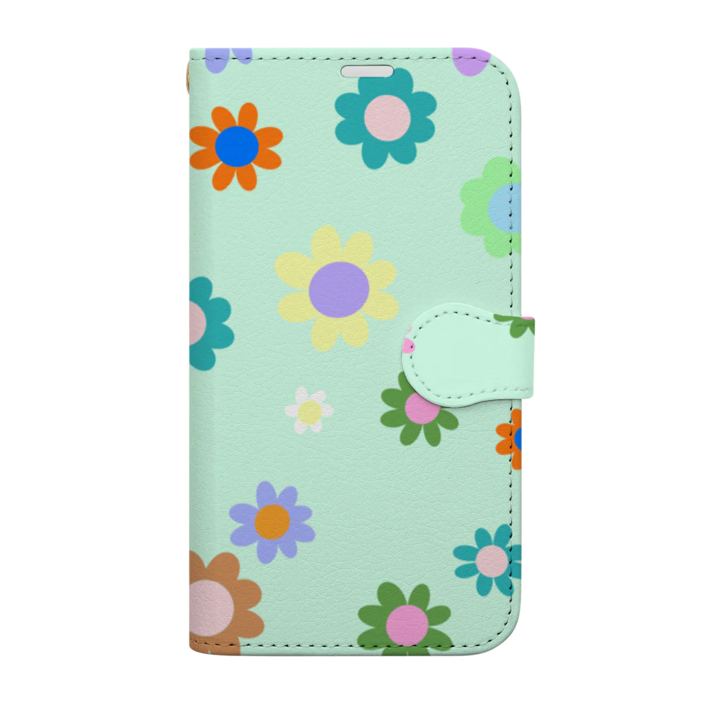 Ayumiの💛VivifulFlower💛 Book-Style Smartphone Case