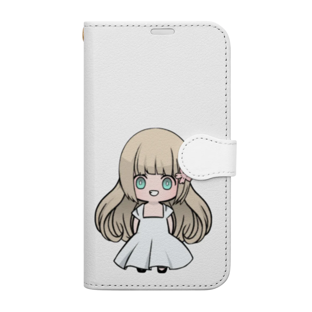 板倉源蔵！AI作品の可愛いあの子 Book-Style Smartphone Case