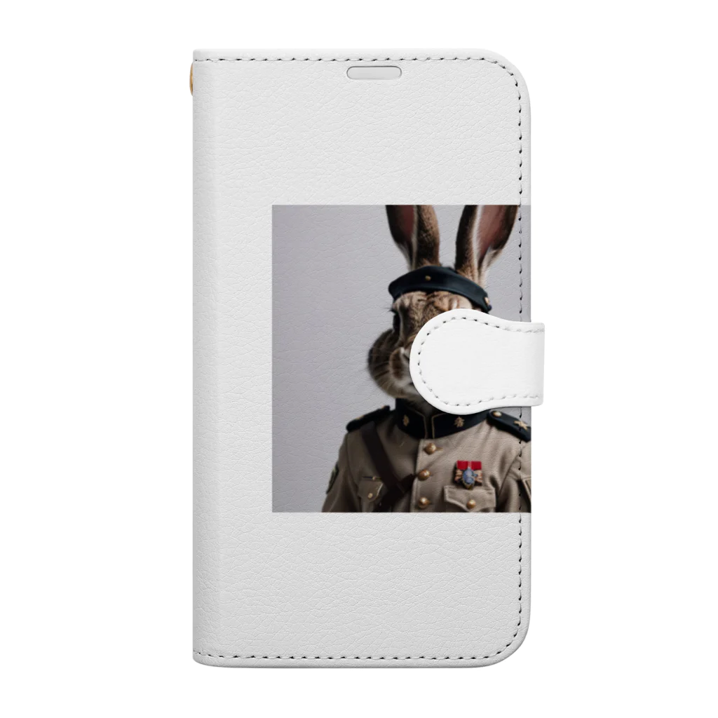 TDK_TDKの軍人ウサギ#3 Book-Style Smartphone Case