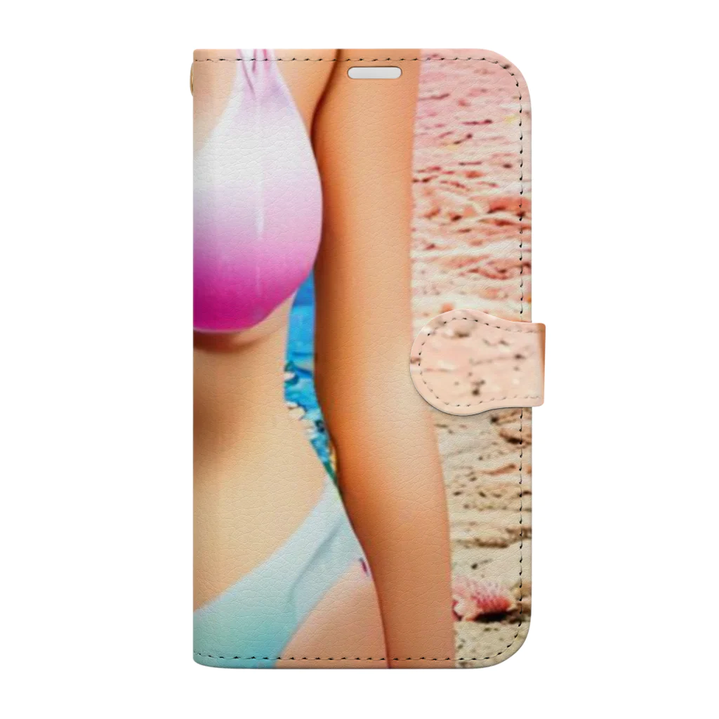 kaya-☆のmakina Book-Style Smartphone Case