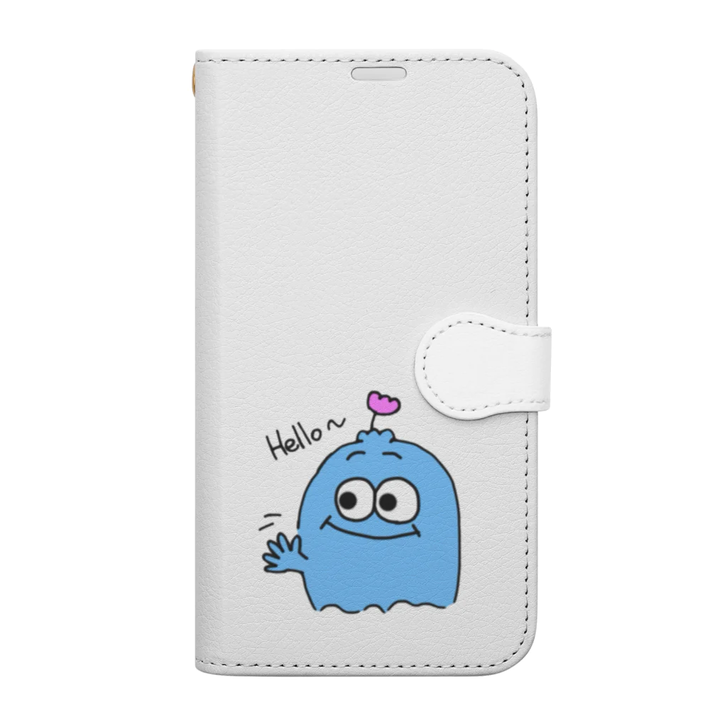 AnkoropiのニコぶるHello Book-Style Smartphone Case