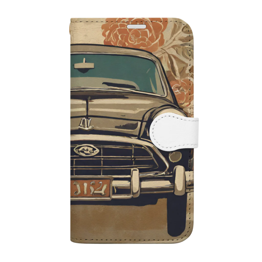 Unique ExistenceのVintage car2 Book-Style Smartphone Case