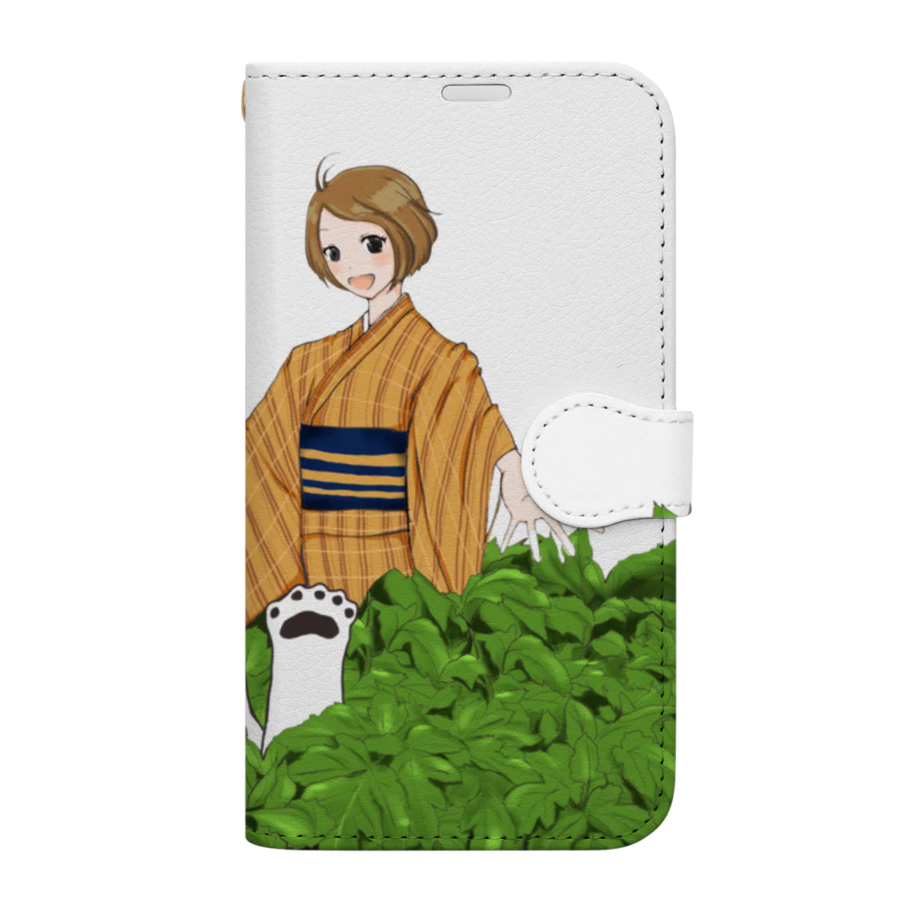 八丈島あしたば加工工場のmoe & asuha Book-Style Smartphone Case