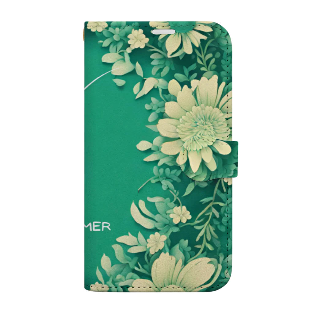 evening-fiveのHALF SUMMER 006 Book-Style Smartphone Case