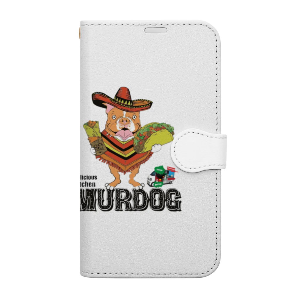 デリシャスキッチンMURDOG のデリシャスキッチンMURDOG  手帳型スマホケース