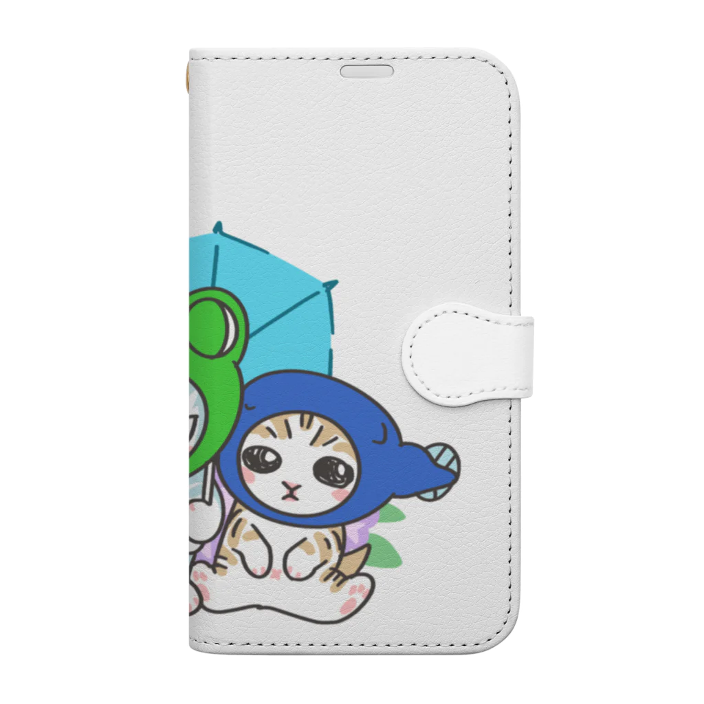 nya-mew（ニャーミュー）のニャロゲーロ Book-Style Smartphone Case