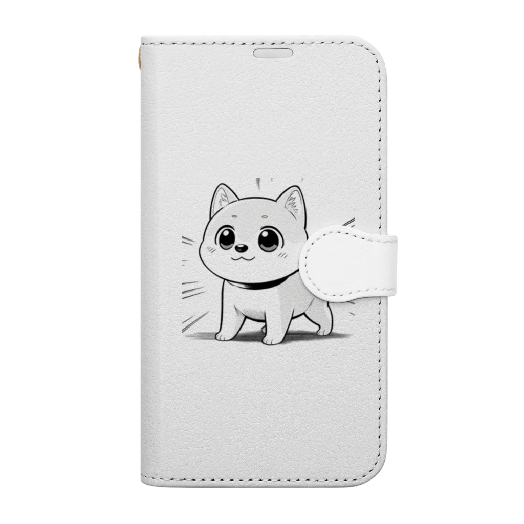 ちょっぴりいやされるイラストやさんのたくさんの愛らしさと癒し Book-Style Smartphone Case