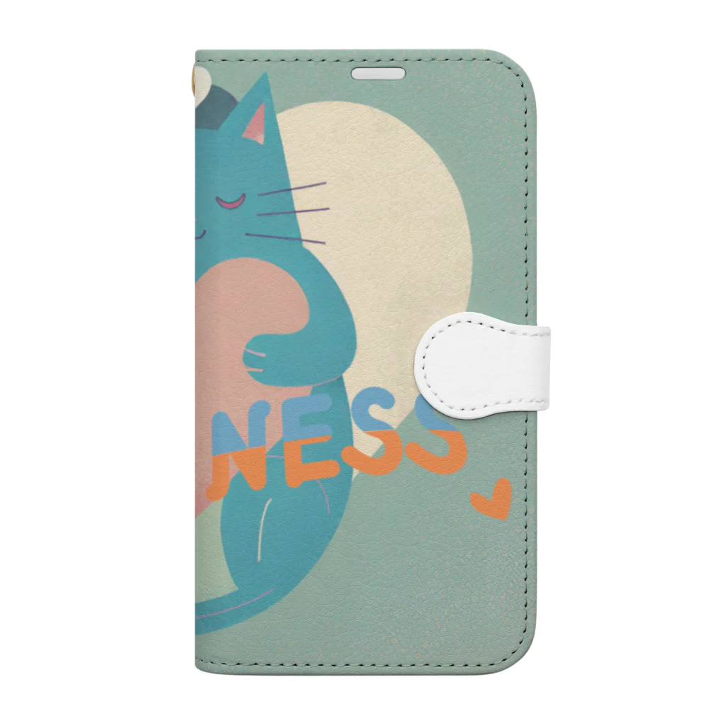 きなこのHappy Lifeのhappiness Book-Style Smartphone Case