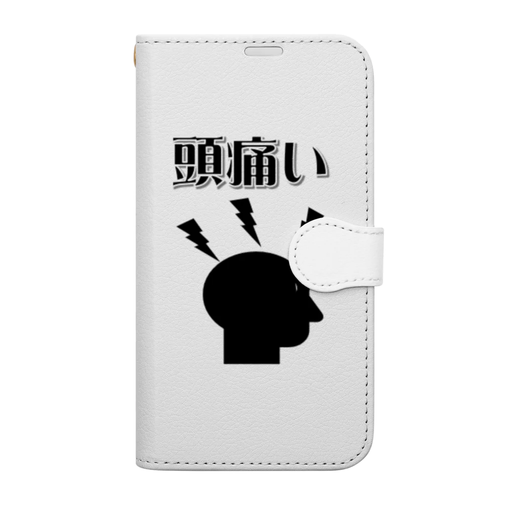 Girl’sBand CKの頭痛い Book-Style Smartphone Case