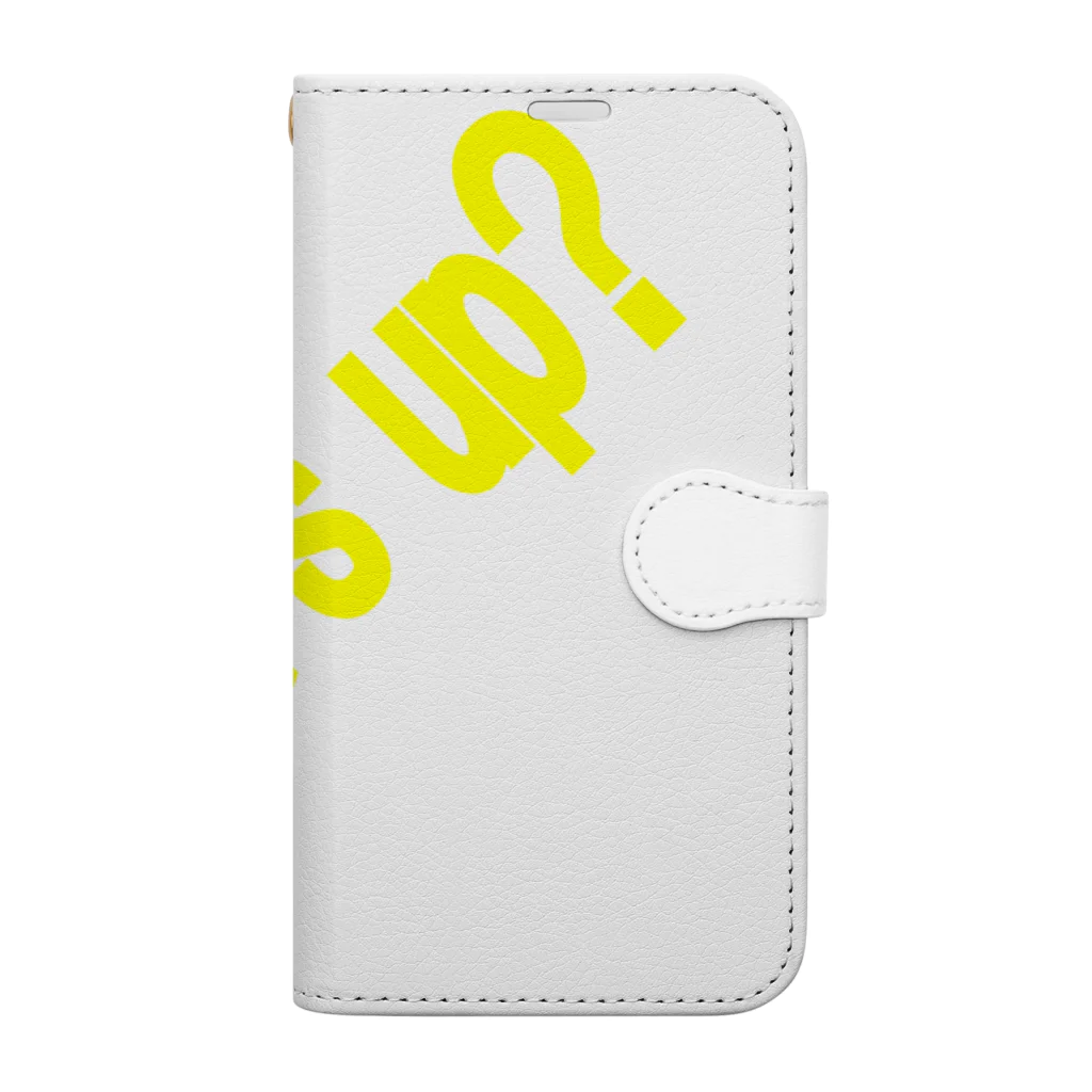 ainarukokoroのWhat's up? Book-Style Smartphone Case