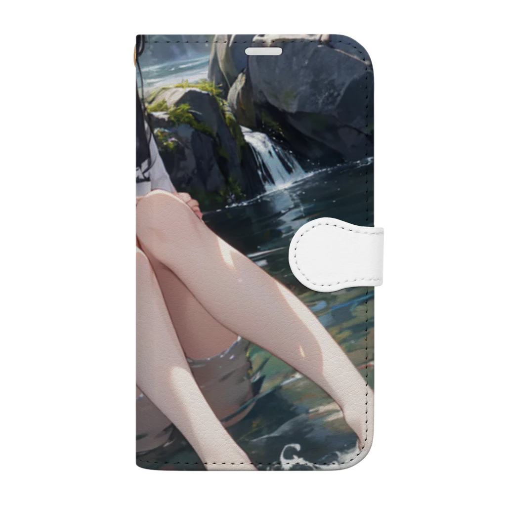 comissonn00の落着き Book-Style Smartphone Case