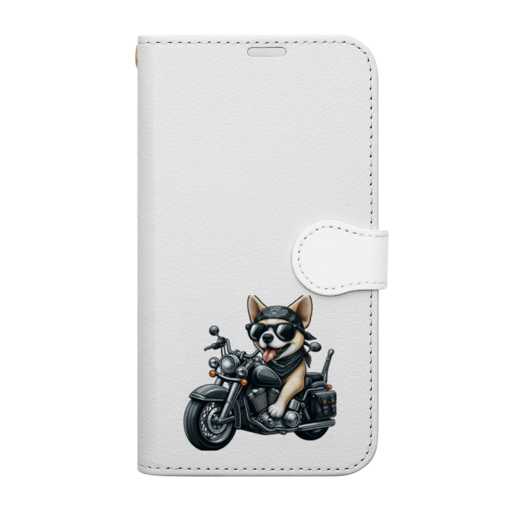 バイカーズクラブのAmericandog Book-Style Smartphone Case