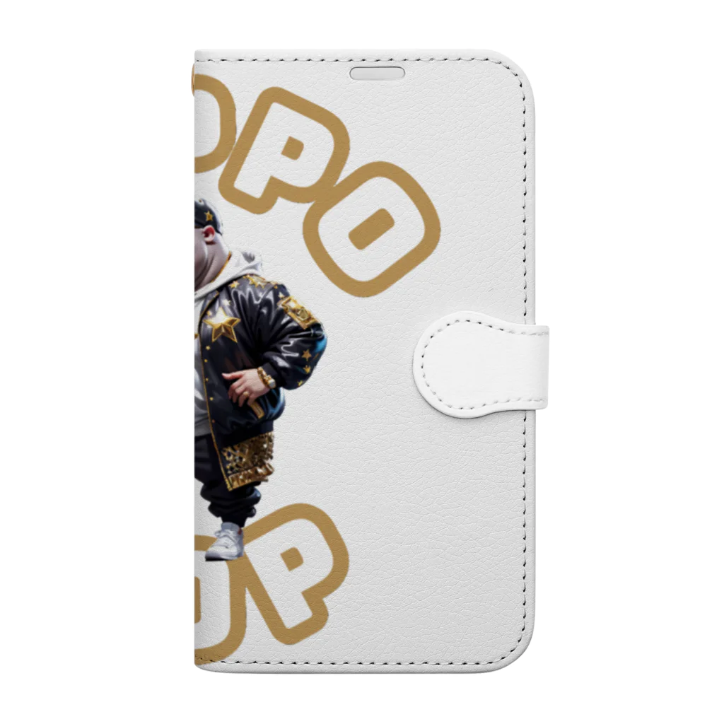 ZKBクエストSHOPのHIPPO HOP② Book-Style Smartphone Case