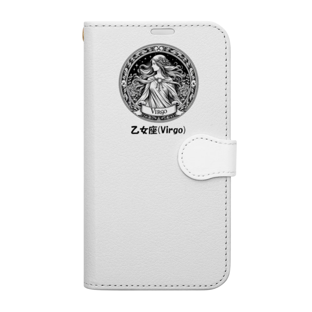 keystoneの乙女座(Virgo) Book-Style Smartphone Case