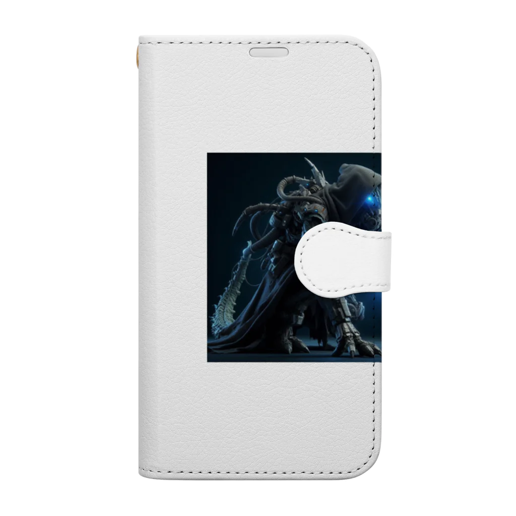 suzuri18026のドラゴンアーマー Book-Style Smartphone Case