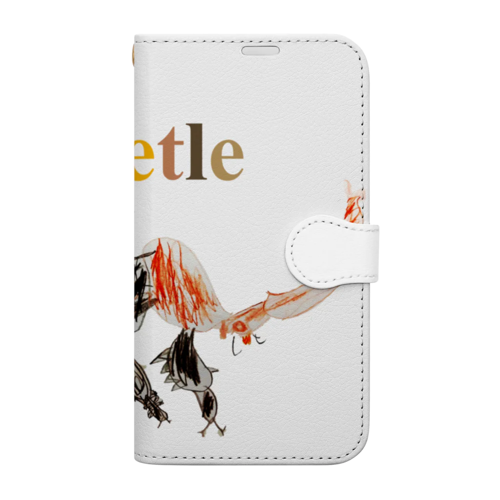 eri_sakuのbeetle Book-Style Smartphone Case