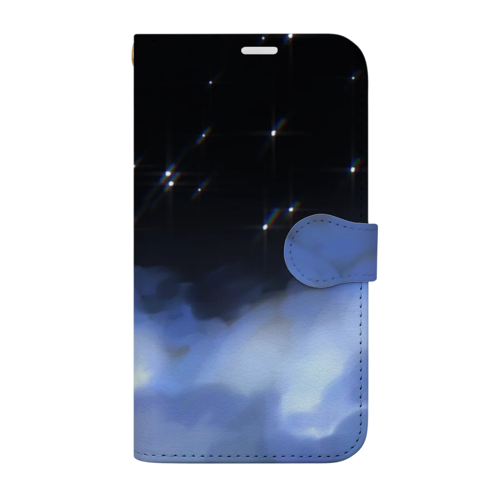 ちょこっぷの美しい星空 ✨🌌 Book-Style Smartphone Case