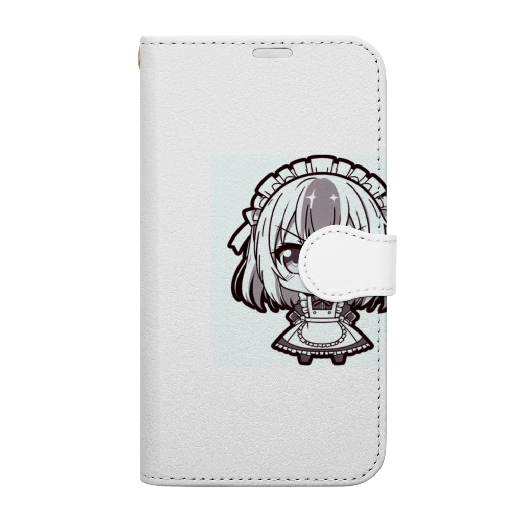 のかのかわいいメイドさん Book-Style Smartphone Case