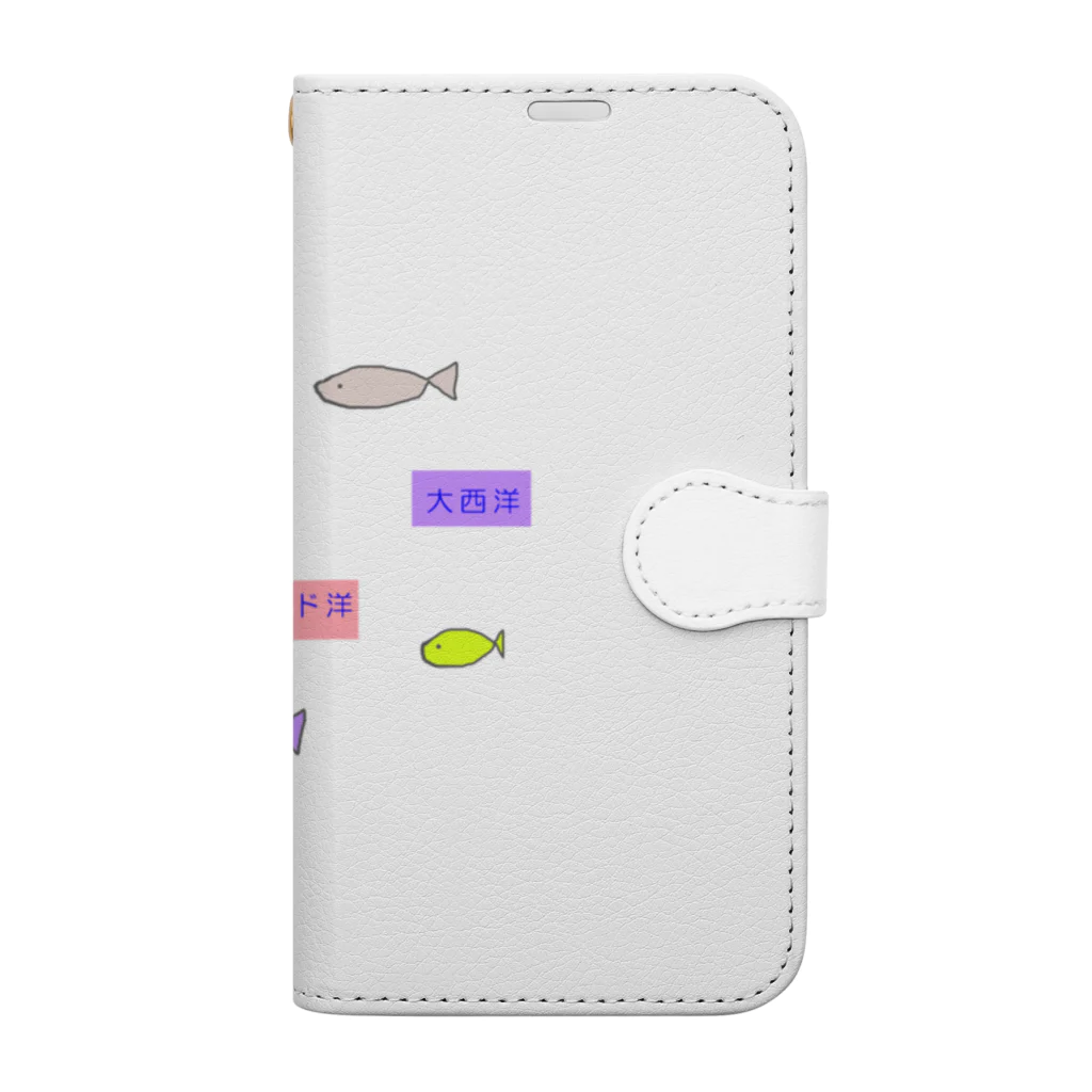 noiSutoaの海洋 Book-Style Smartphone Case