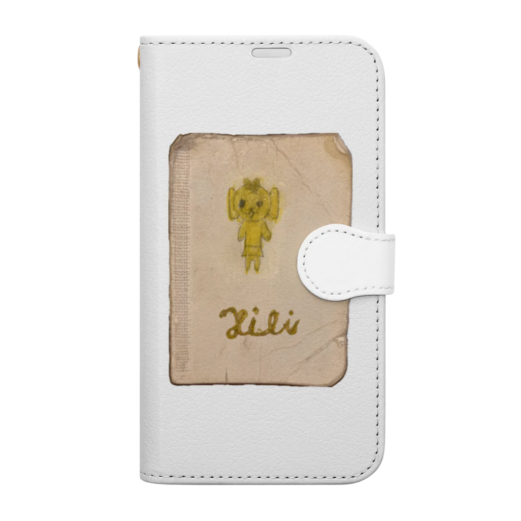 FUMIFU_nami-uchi-giwaのLili Book-Style Smartphone Case