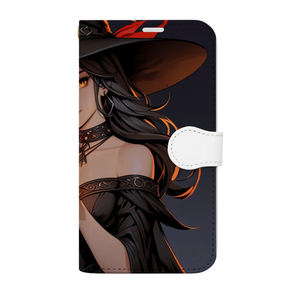 imoimo2022の魔女 Book-Style Smartphone Case