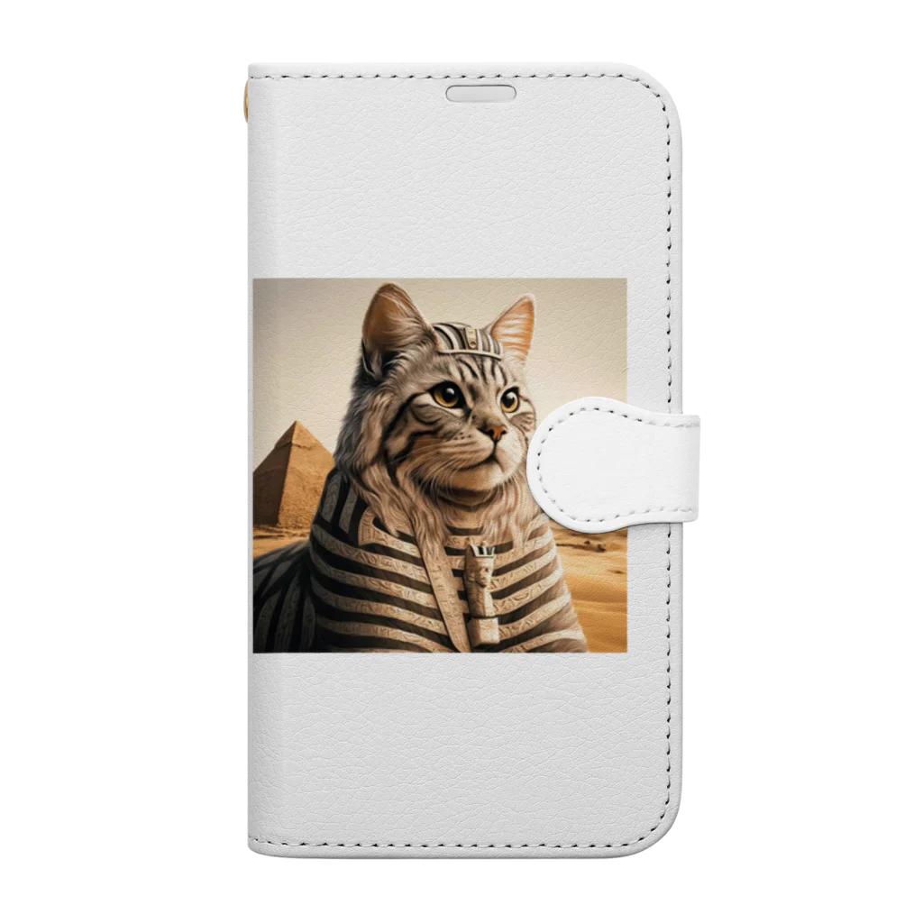 JJSystemsのワールドキャット　ピラミッド　ish Book-Style Smartphone Case