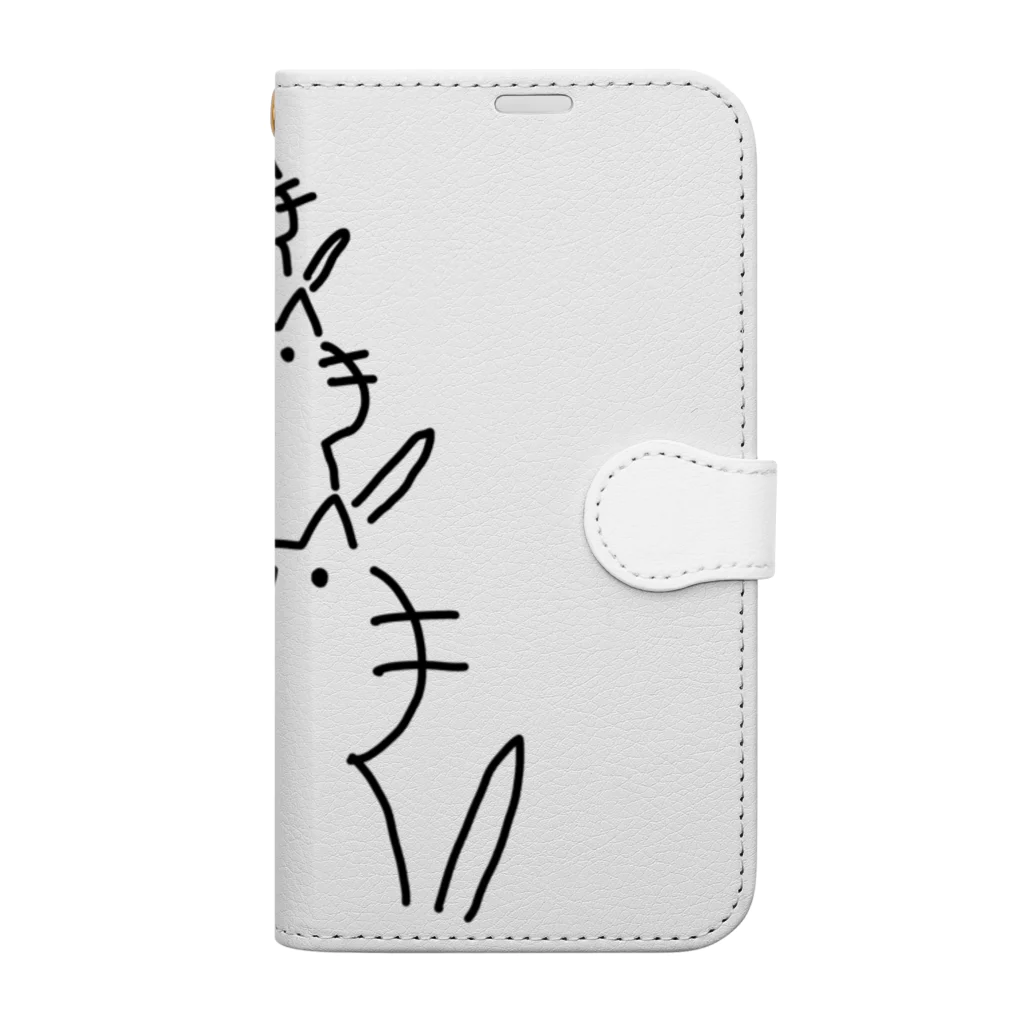 salt fieldのお店のねこの日常　そのいち Book-Style Smartphone Case