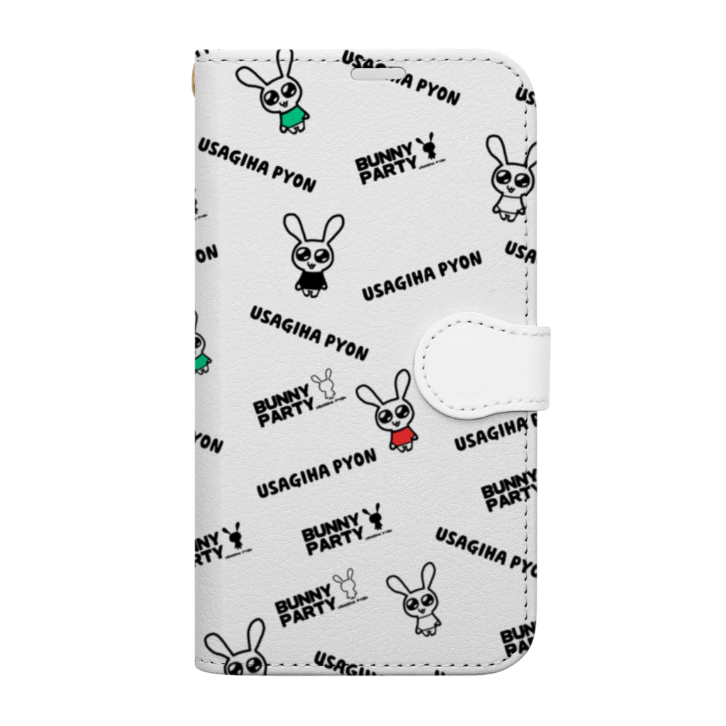 BUNNY PARTYのうさぎはぴょん Book-Style Smartphone Case