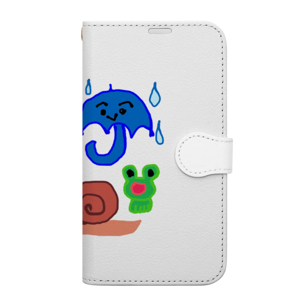 noiSutoaの雨の日 Book-Style Smartphone Case