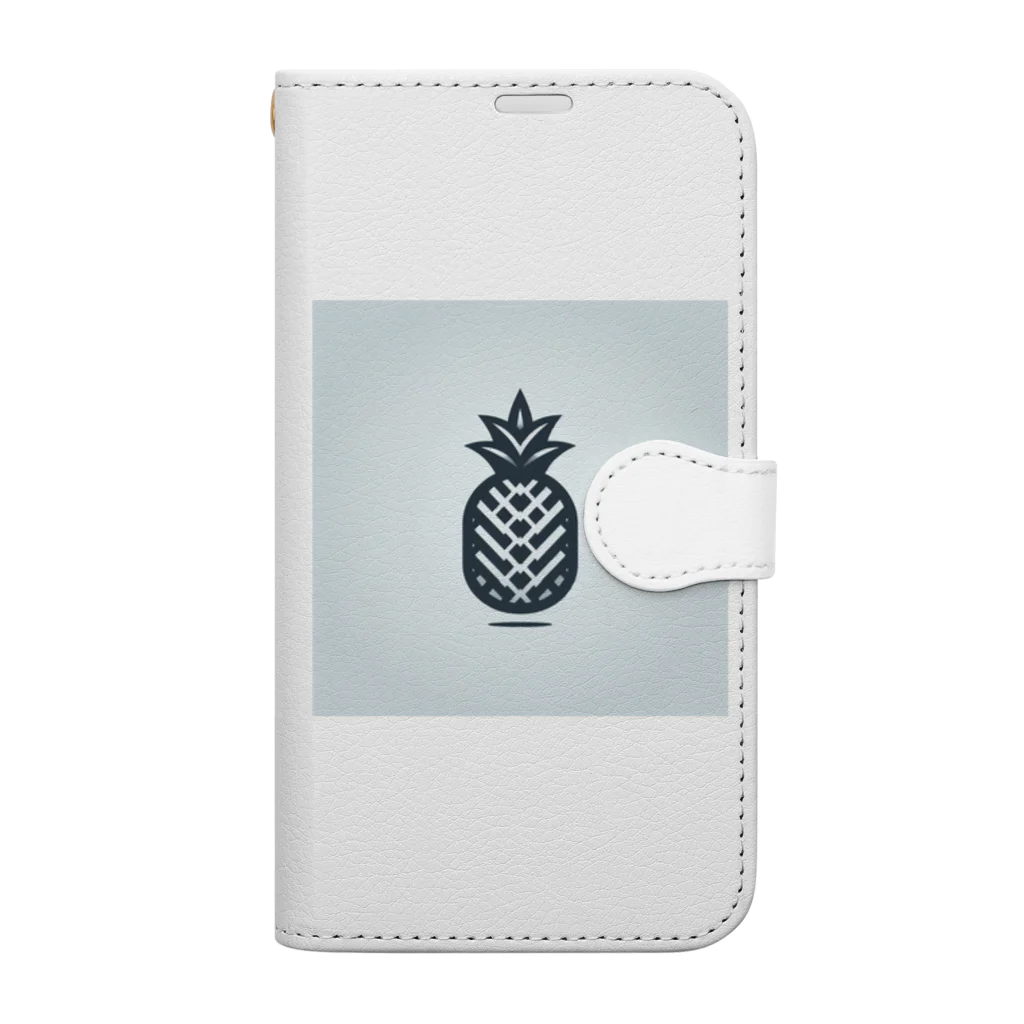 saoc11039のフルーツ Book-Style Smartphone Case