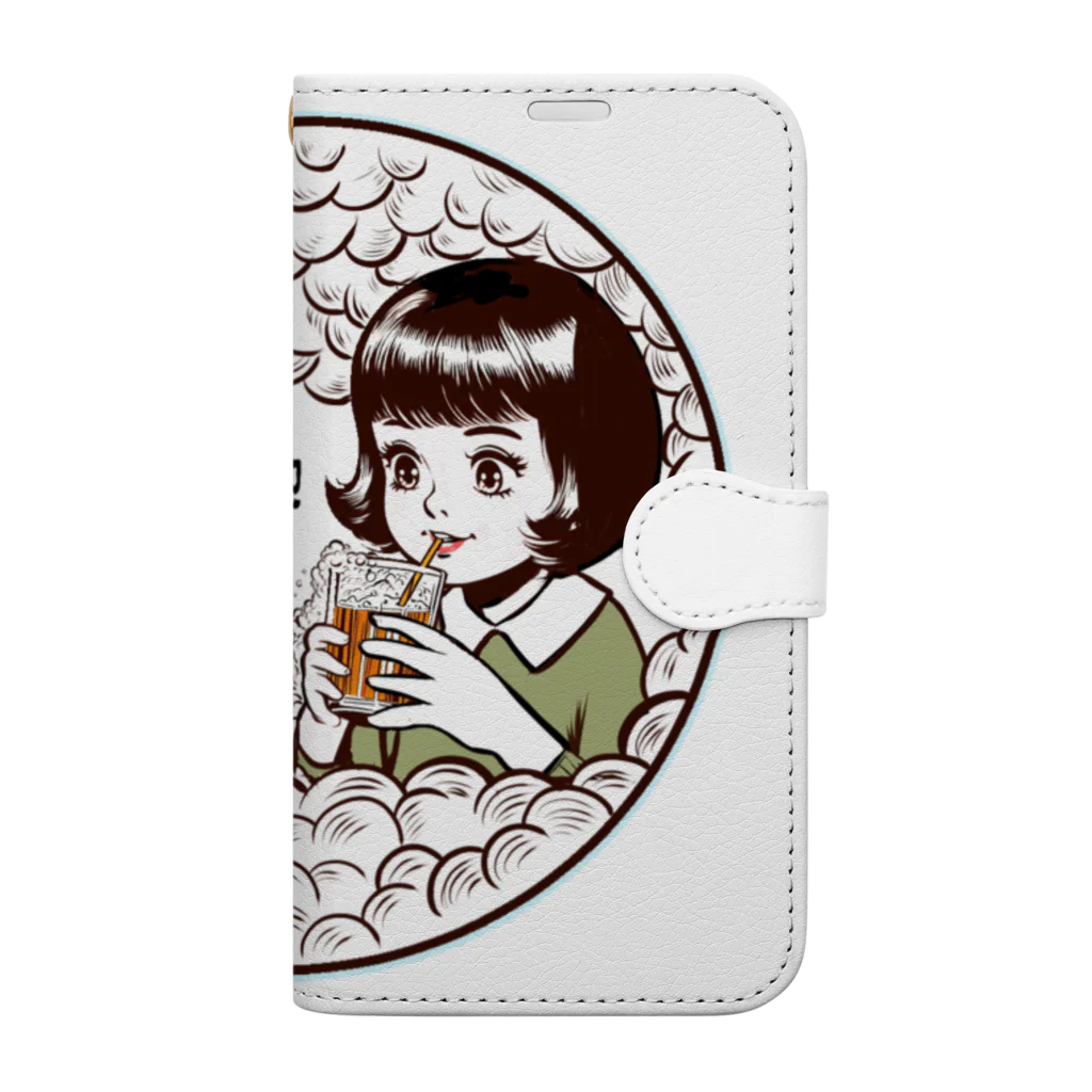 UNchan(あんちゃん)    ★unlimited★のブクブクシスターズの泡泡祭り Book-Style Smartphone Case