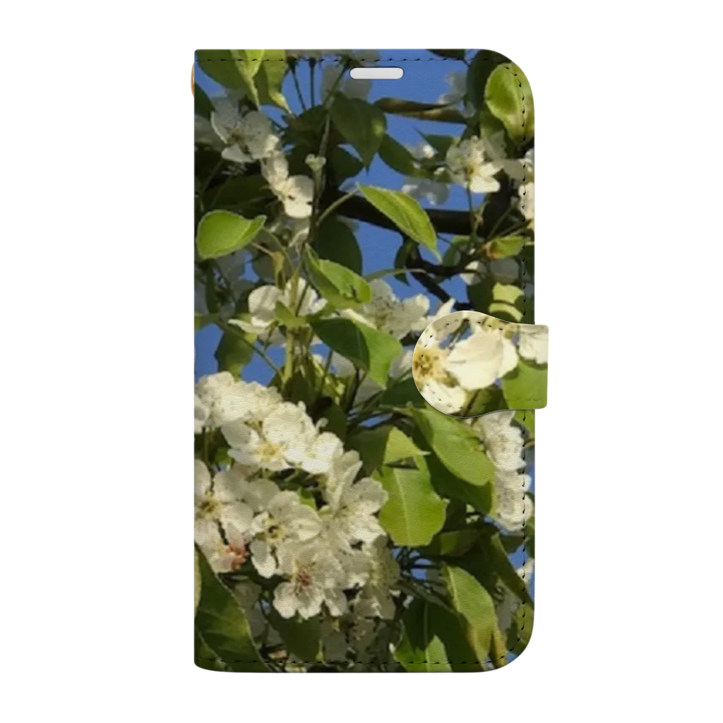 空屋　sorayakusakaの201905271711000　晴れた日のエゾリンゴ Book-Style Smartphone Case