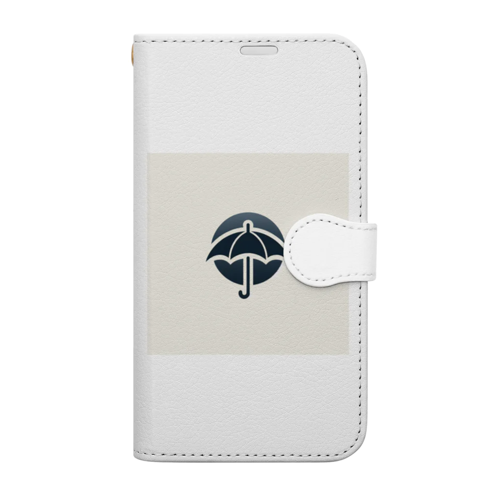 saoc11039のかさ Book-Style Smartphone Case