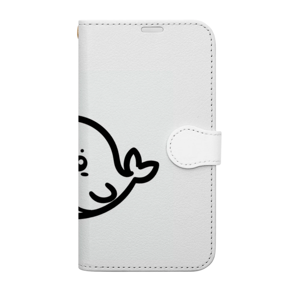 TAKU0822のキュートなクジラグッズ Book-Style Smartphone Case