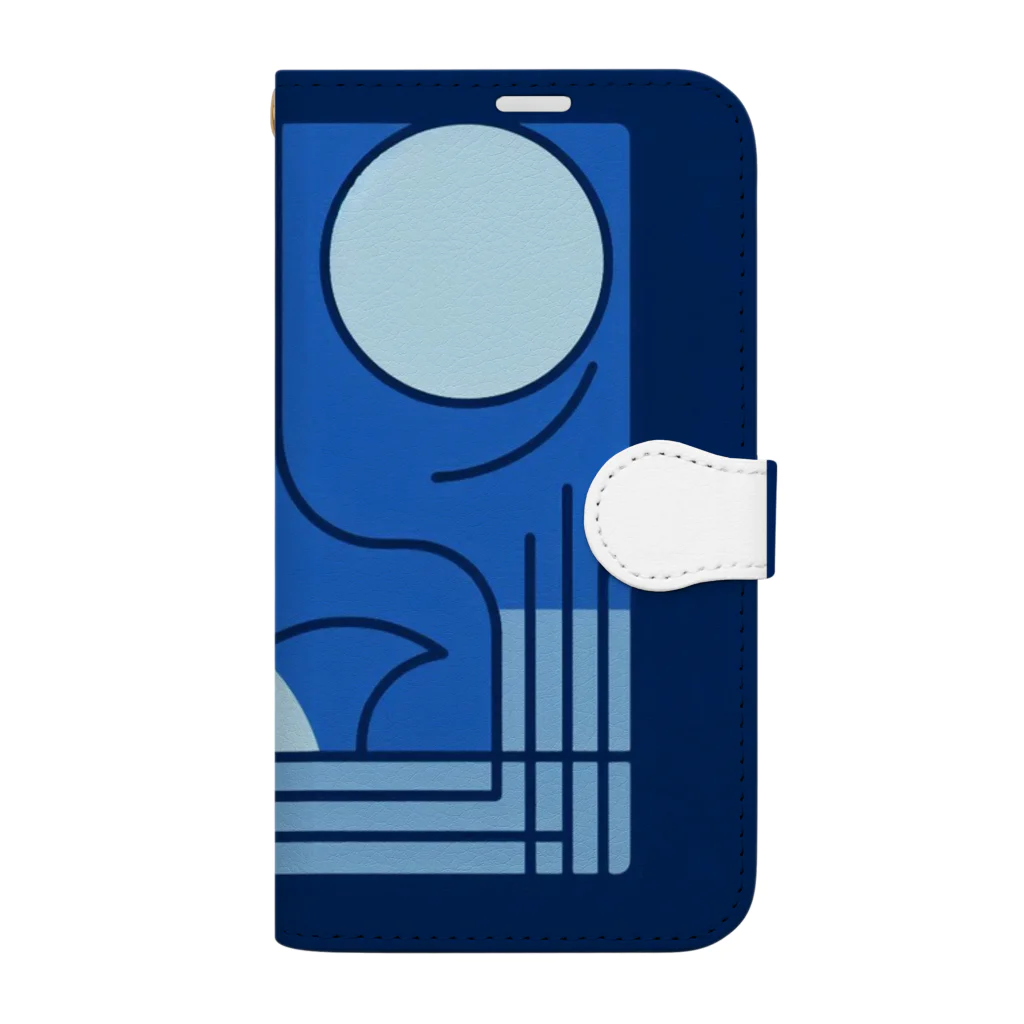 KAKOのフルムーン Book-Style Smartphone Case