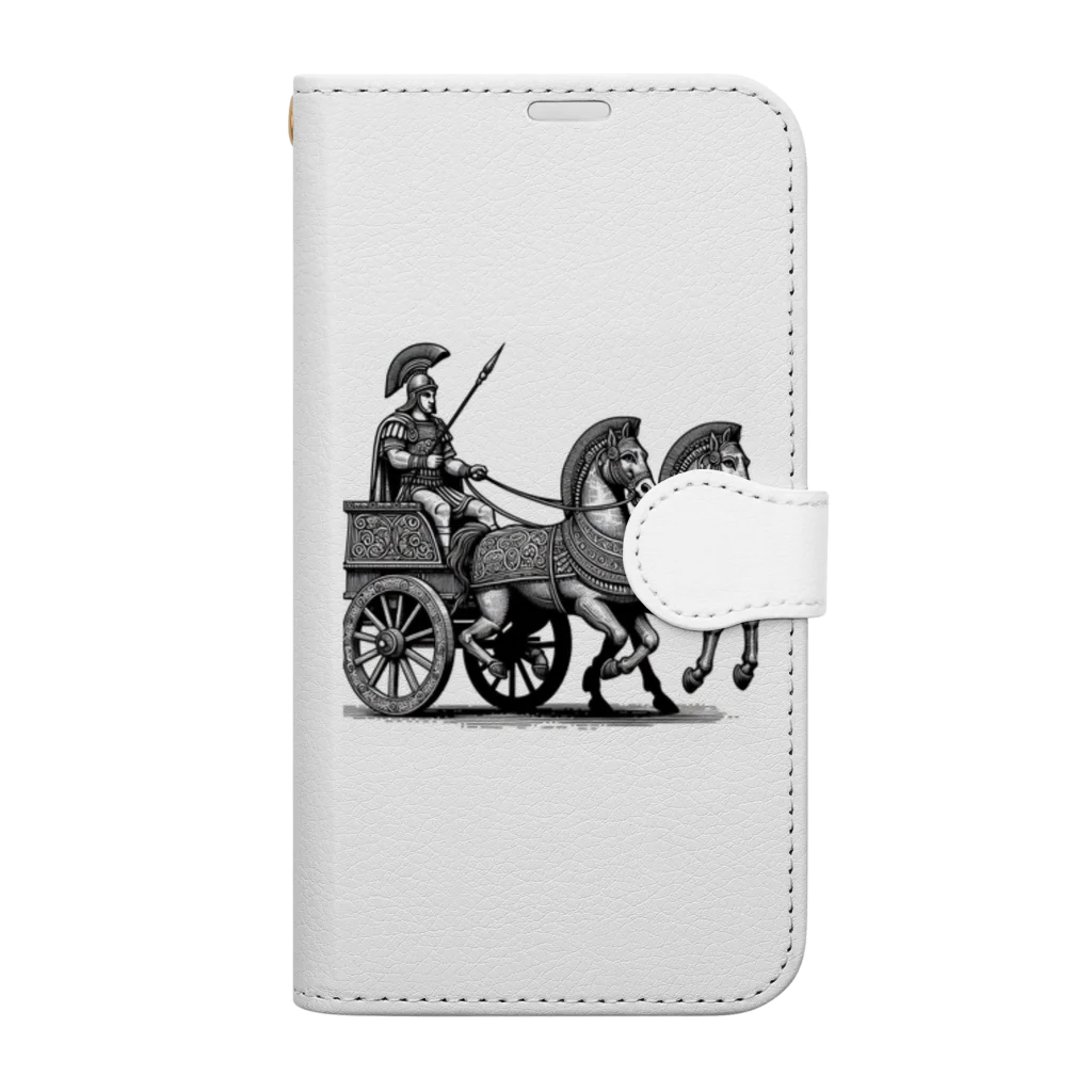 mar46117のチャリオット Book-Style Smartphone Case