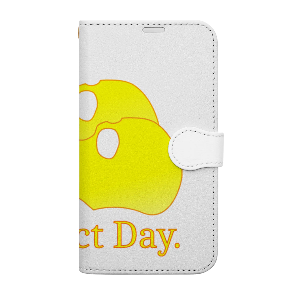 『NG （Niche・Gate）』ニッチゲート-- IN SUZURIのOh! It's Such A Perfectday.（黄色） Book-Style Smartphone Case