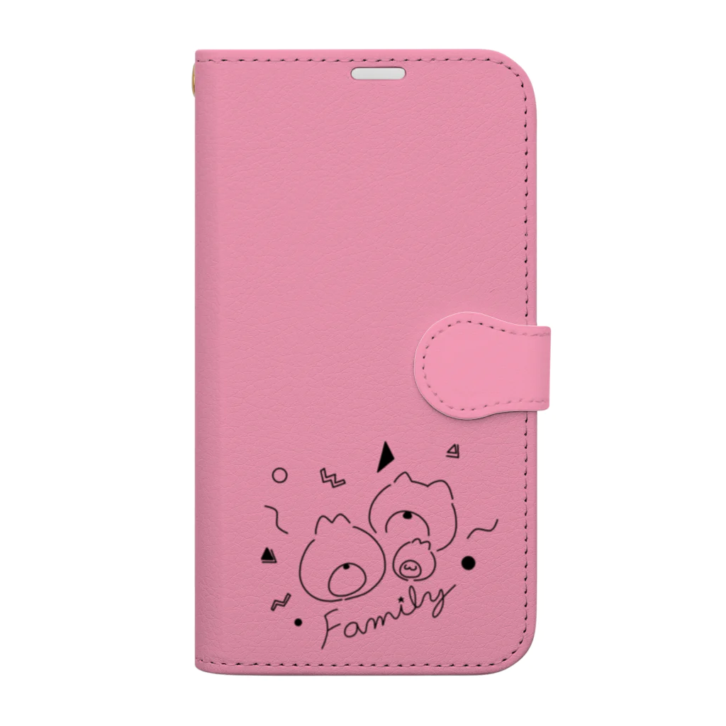 【しましまSHOP】の個数限定//しましまスペシャル☆スマホ手帳カバー！ Book-Style Smartphone Case