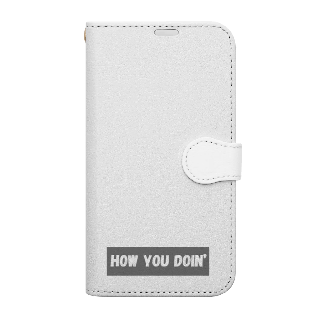 araakii@꧁THE DOGRUN꧂のHOW YOU DOIN'? Book-Style Smartphone Case