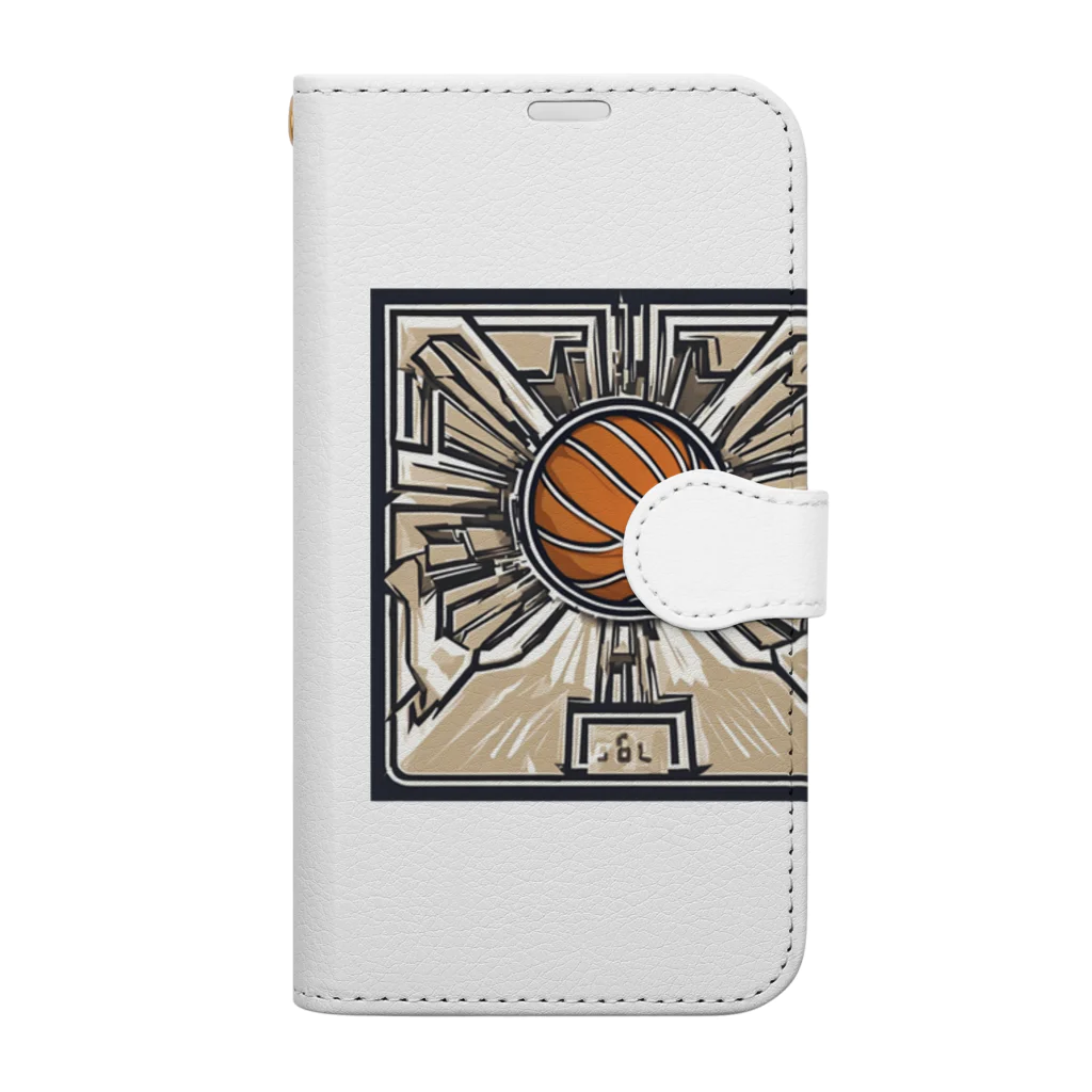 uchiiiiiのバスケ🏀 Book-Style Smartphone Case