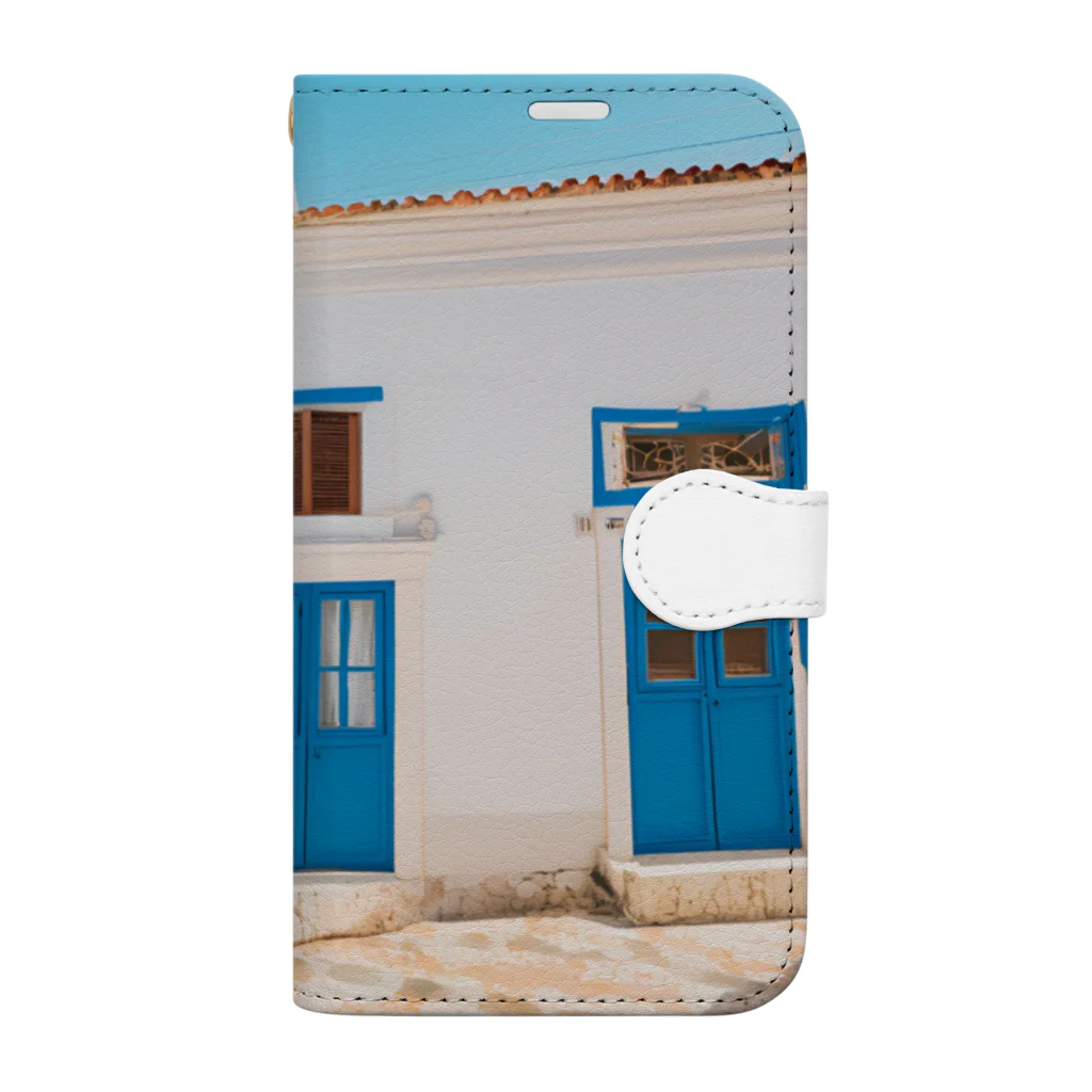 HOSHI-TANEKO🌠の🌺南欧の家🏠 Book-Style Smartphone Case