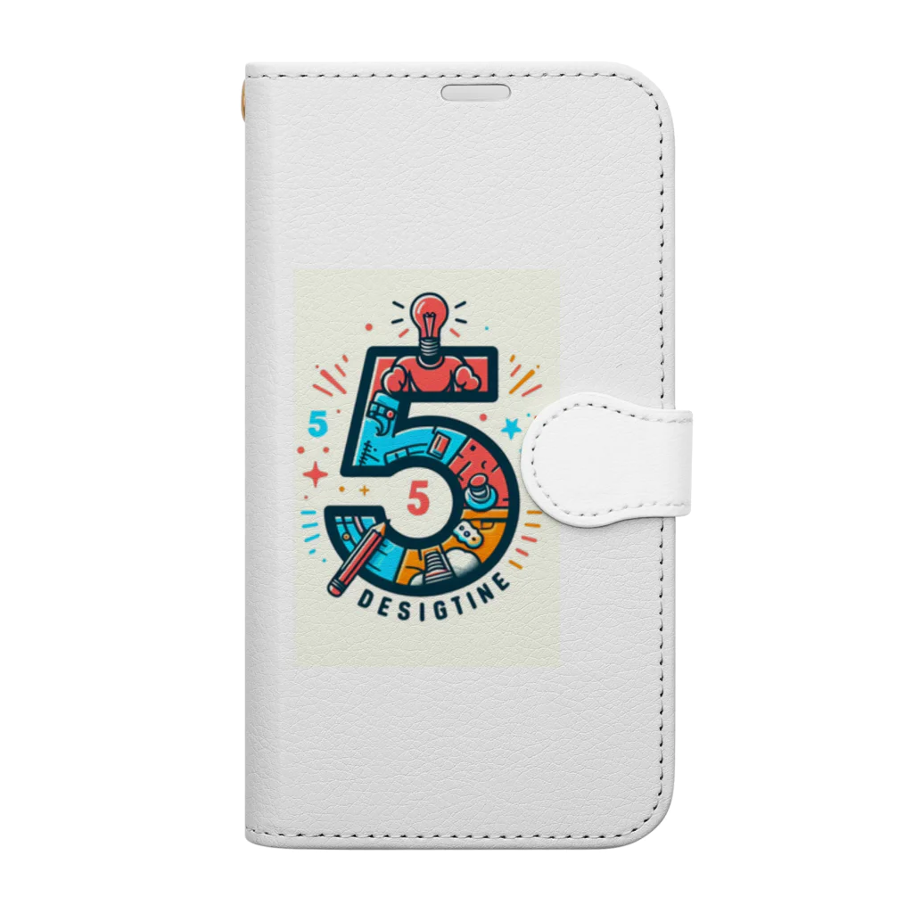 masafu-のNO.デザイン#5 Book-Style Smartphone Case