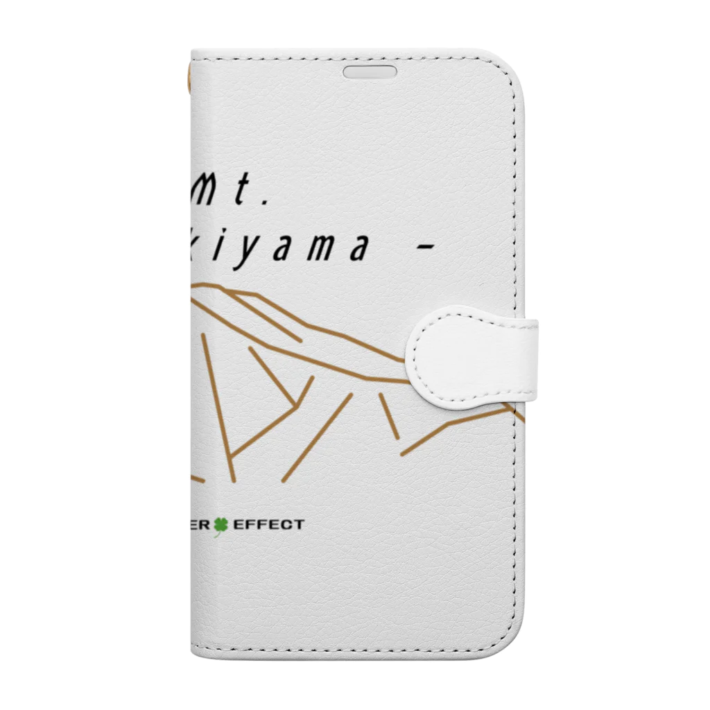 CLOVER🍀EFFECTの伊吹山 Book-Style Smartphone Case