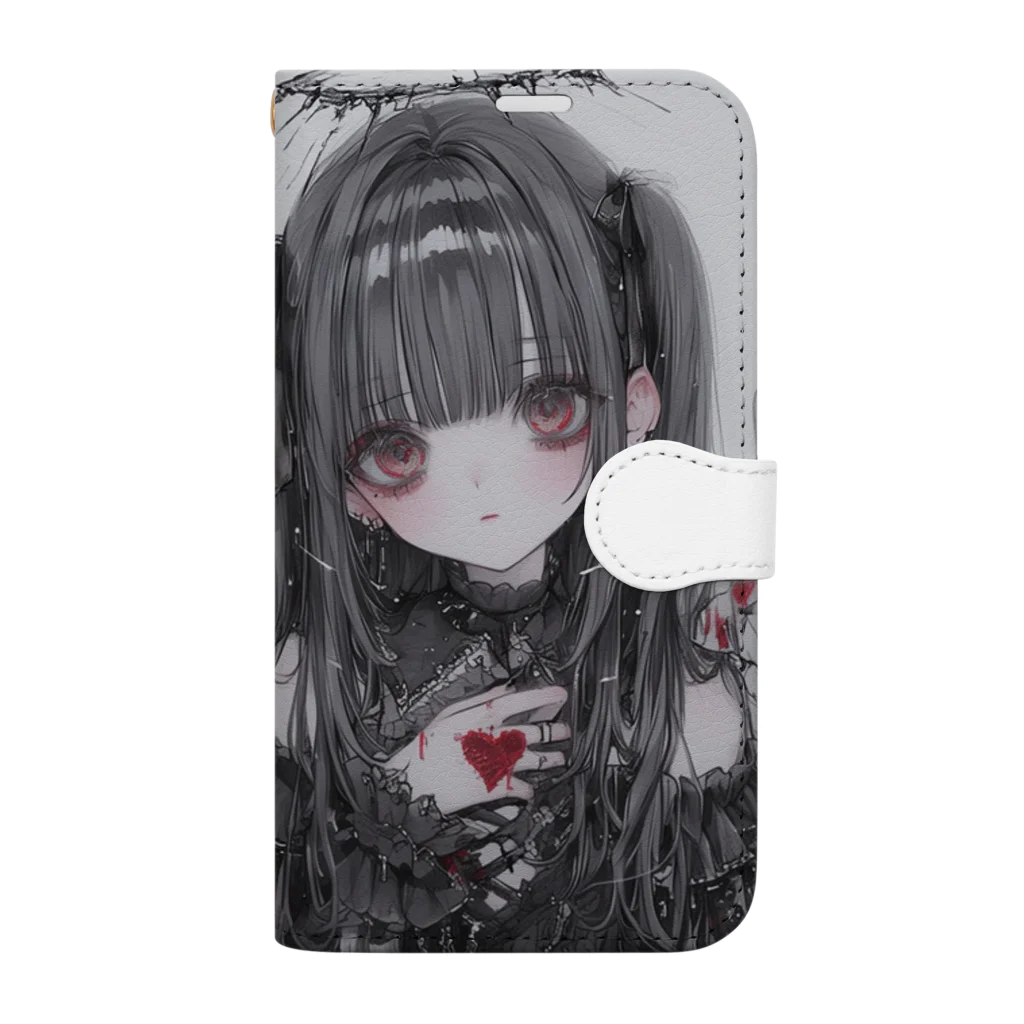 ぴよ♡の堕天使 Book-Style Smartphone Case