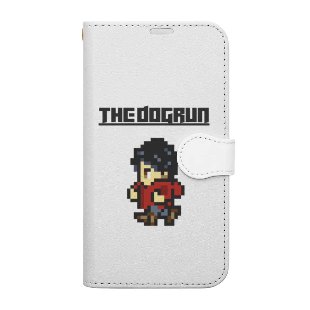 araakii@꧁THE DOGRUN꧂のTHE DOGRUN PIXEL 01 Book-Style Smartphone Case