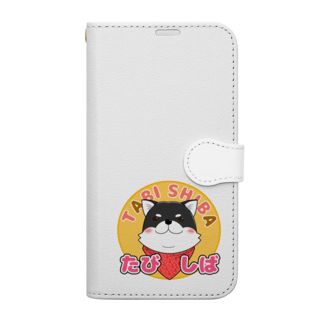 kotechannel0821の【たびしば】となりのこてつ001 Book-Style Smartphone Case